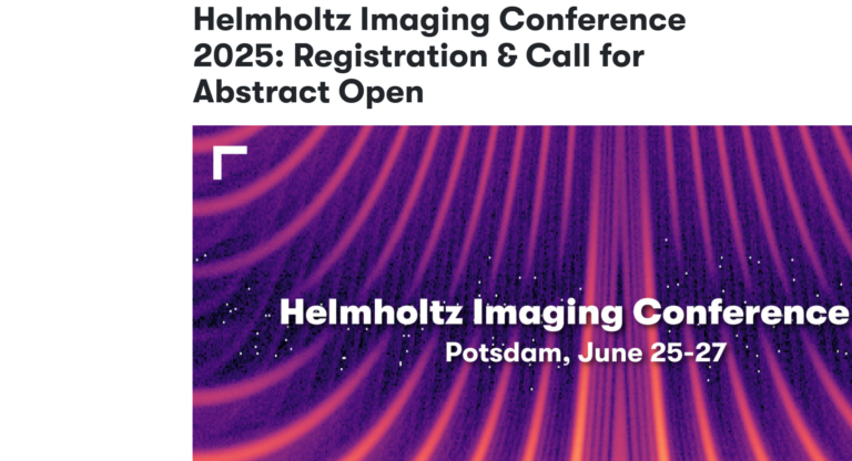 Screenshot of Helmholtz Imaging Conference website