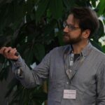 Speaker giving a talk