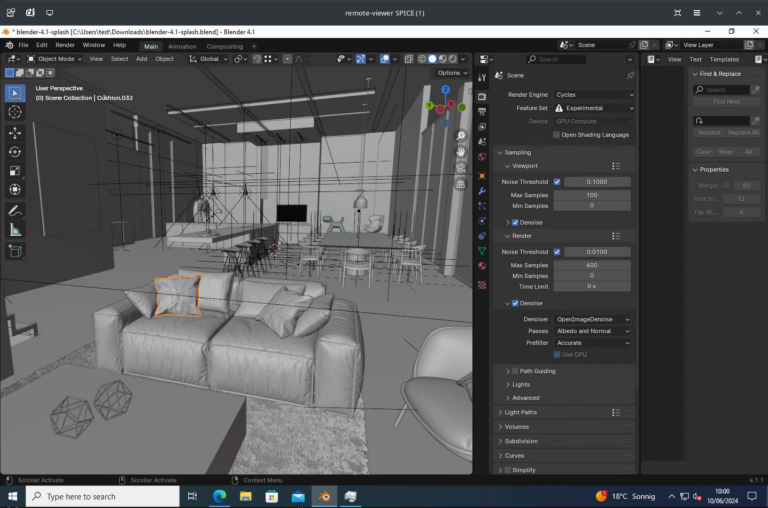 Screenshot of Open Source Virtual Desktop Infrastructure (VDI)